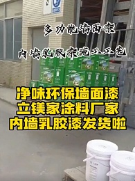 净味内墙乳胶漆发货