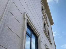 立镁家涂料：仿石漆大横格双凹槽施工工艺全解析